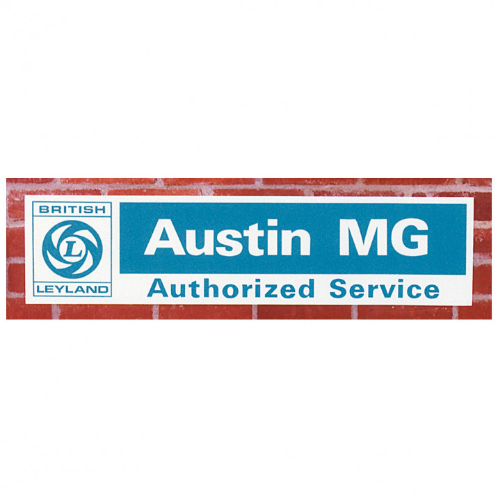 Service Sign, Austin/MG