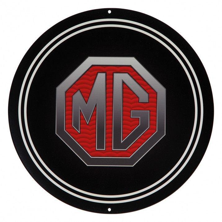 Round MG Sign