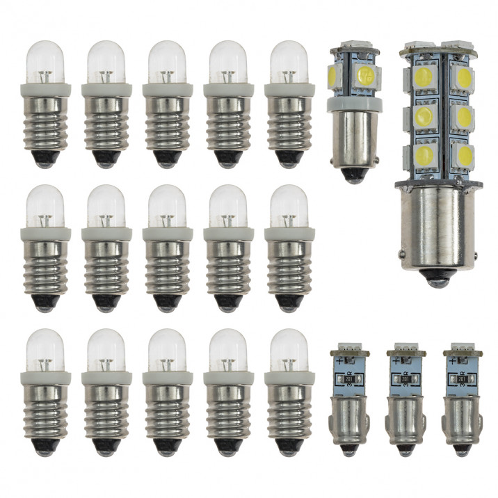 LED Dash Bulb Kits - E-Type