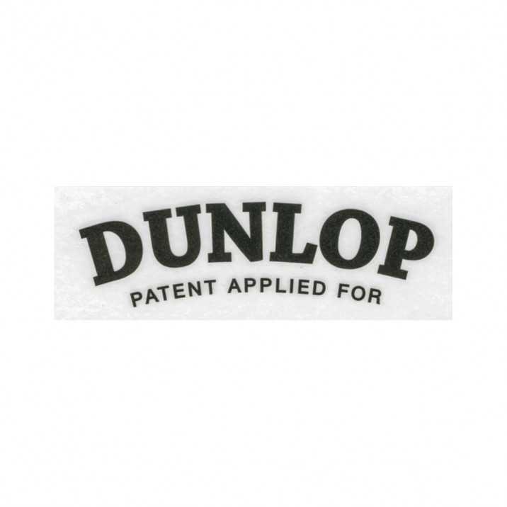Decal, Dunlop wheel