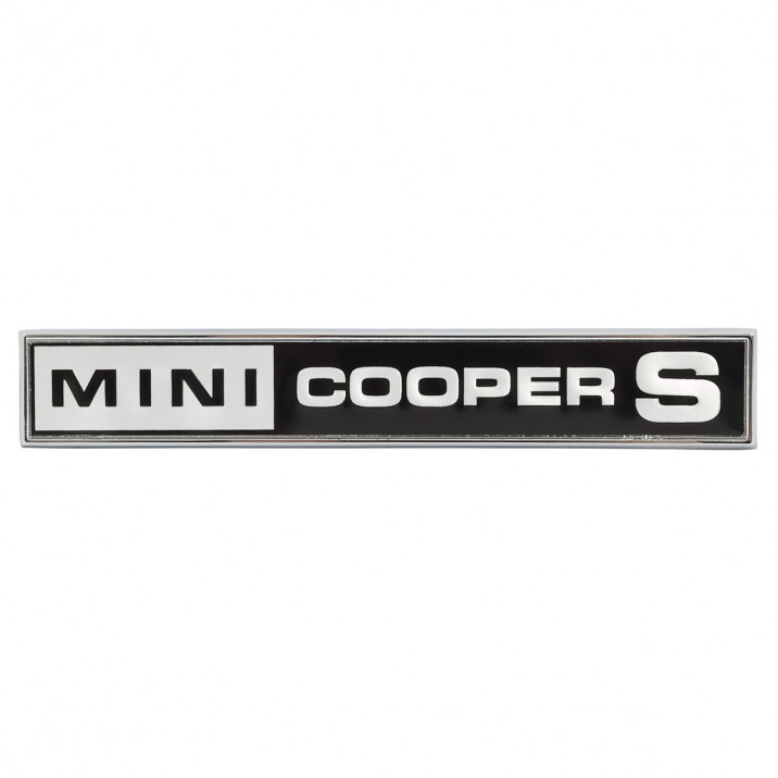 BADGE, Coffre, Cooper S MkIII