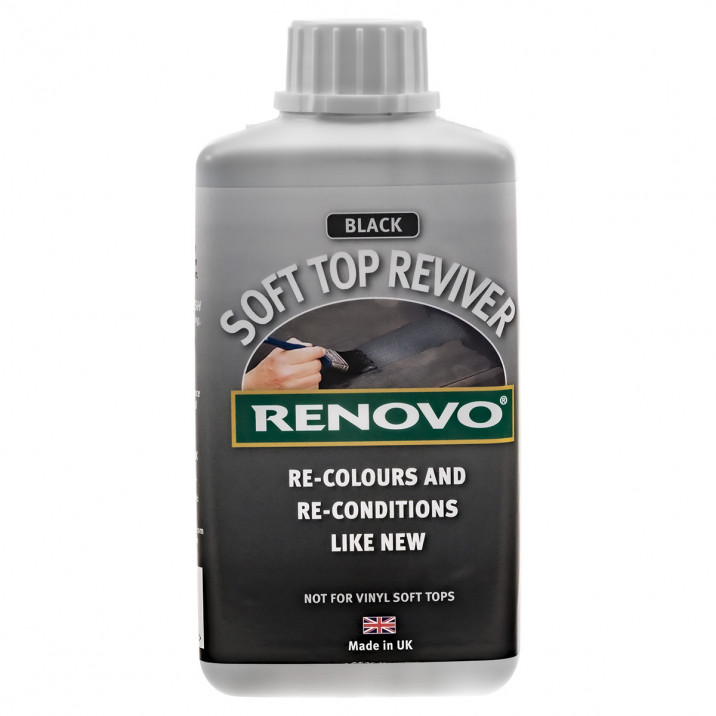 Renovo Soft Top Reviver, Black, 500ml