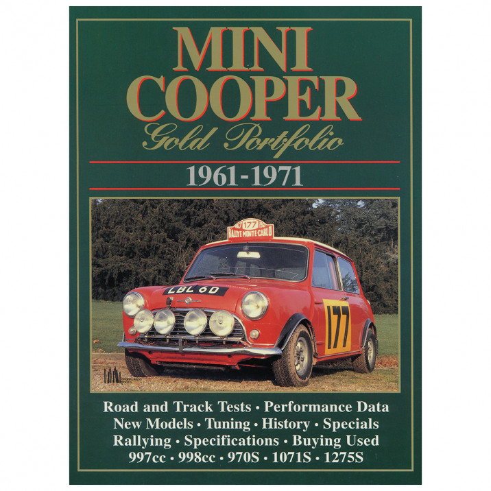 LIBRAIRIE, Gold Portfolio For The Mini Cooper, 1961 71