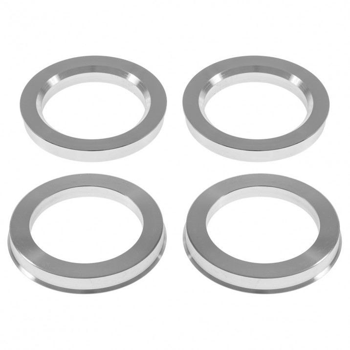 Wheel Hub Centric Rings, JR, set of 4, aluminium