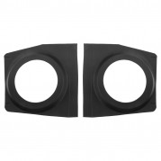Speaker Panels, plastic, black, pair, Premium Trim