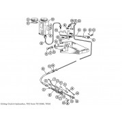 Clutch Hydraulics: Girling - TR3 From (c) TS13046 (1957-62)
