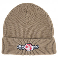 Beanie Hat, MG Logo, khaki
