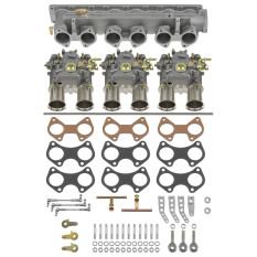 Carburettor Conversion Kit, Triple 40DCOE, including manifold, Weber