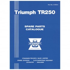 Parts Catalogue, TR250