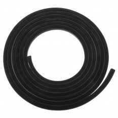 Seal, felt/rubber, black, 7 metres