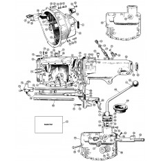 External Gearbox: 4 Speed Offset Gear Change - 100-4, 100-6 & 3000 (BN2, BN4, BN6, BN7 & BT7) (1955-62)