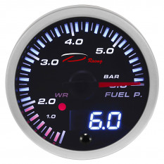 Gauge, fuel pressure, digital, Depo Racing, 52mm
