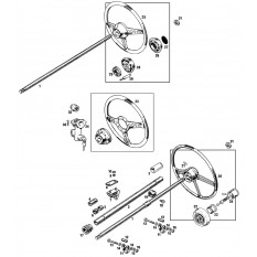 Steering Column & Wheels: Non-Collapsible - MGB & MGB GT (1962-72)