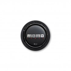 Button, horn, 2 contact, black, MOMO