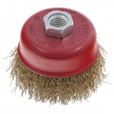 Cup Brush Crimped, 75mm, M14