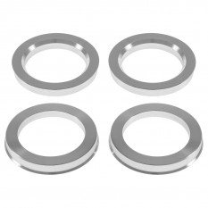 Wheel Hubcentric Rings, JR, set of 4, aluminium