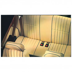 Rear Seat Cover Kits, Vertical Flute - Rover Mini