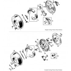 Rear Brakes - Sprite I-III & Midget I-II (1958-66)