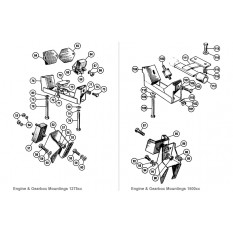 Engine & Gearbox Mountings - Sprite IV & Midget III-1500 (1958-79)