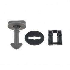 Latch Kit, spare wheel cover, plastic