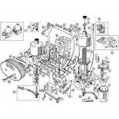 Carburettors & Air Filters: HS6 SU - TR4A (1965-67)
