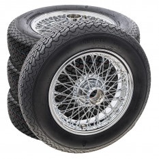 Wire Wheel & Tyre Sets - TR2-4A