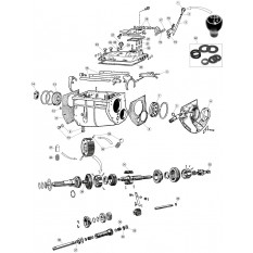 Gearbox, Non-Synchro - E-Type 3.8 (1961-1968)