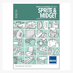 Sprite & Midget Catalogues Moss de pièces et accessoires
