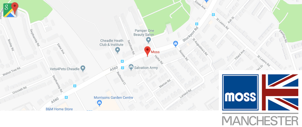 Moss Manchester Google Maps Image