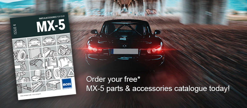 Catalogue des pièces & accessoires MX-5 gratuit*