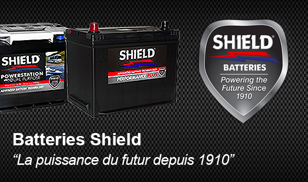 Batteries Shield, La puissance du futur depuis 1910